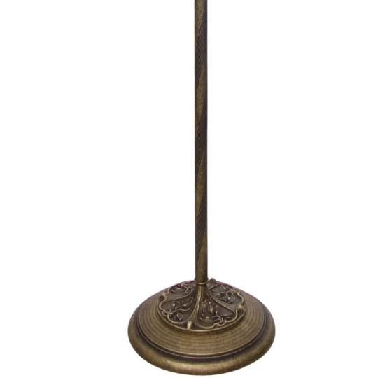 antikolt rez klasszikus elegans allolampa uvegburaval kastely villa polgari viragos elegans luxus nappali olvasolampa patinas vintage regies barokk diszes lameridiana lampak.jpg